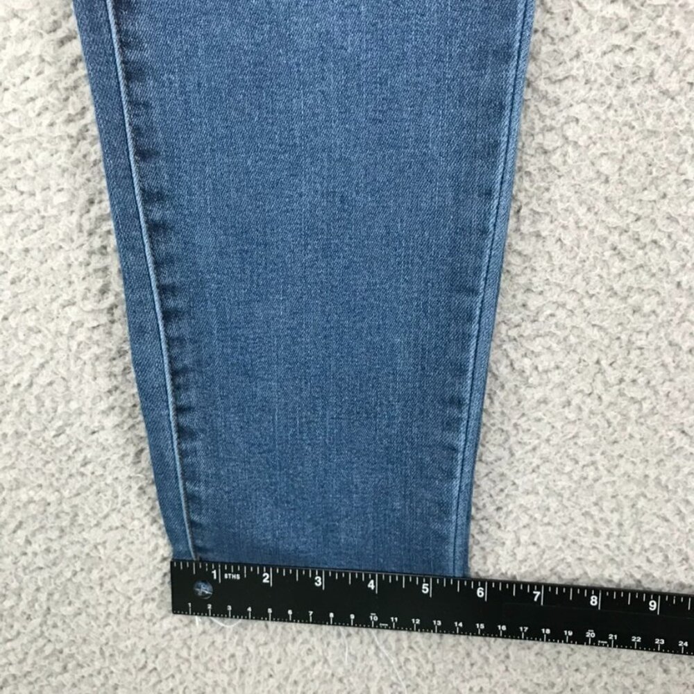 DEMOCRACY Jeans Womens Size 6 Skinny‎ Distressed Mid Rise Raw Hem Stretch Denim - Picture 14 of 15